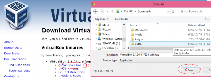 tutoriala cara download virtualbox untuk linux ubuntu 